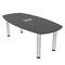 Skutchi Designs 33.5 in W, 59.5 in L, 29 in H, Engineered Wood Top, Grey H-ABOT-3460-PT-AN-EL - alternate 1